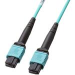 光ファイバケーブル OM3 MPO12芯 サンワサプライ