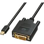変換ケーブル Mini DisplayPort-DVI サンワサプライ