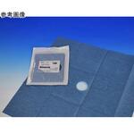 メディカルドレープ片面吸水 DQA45459 45×45cm 9円穴 1箱 200枚入 イワツキ