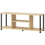 組立簡単スチールポールラック AVボード アイリスオーヤマ