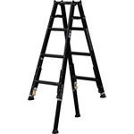 軽量伸縮専用脚立KARU-BK アルインコ