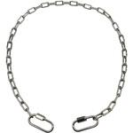 ステンレス 金具付きチェーン 4-B 両端リングキャッチ付 水本機械製作所