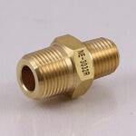 黄銅製異径六角ニップル アソー