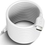 スパイラルシリコンケーブル C to HDMI 2m ホワイト CIO