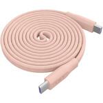 Mate Flat Spiral Cable CtoC 1.5m シェルピンク CIO