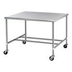 作業台 キャスター付き 両面式 ナビス(アズワン)