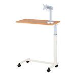 ベッドサイドテーブル モニターアーム付き ナビス(アズワン)