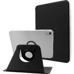 iPad 11インチ (A16)/iPad 10.9インチ (第10世代) 縦横スタンド可能 360度回転 分離型ハイブリッドケース ブラック Smart Stock