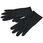 高級マイクロファイバー手袋 (黒 ) M アルファーミラージュ