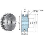 TT形チェーン用スプロケット 椿本チエイン