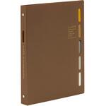B5 バインダー クラルテ ブラウン マルマン