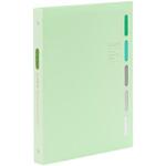 B5バインダー クラルテ ライトグリーン マルマン