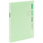 A5バインダー クラルテ ライトグリーン マルマン