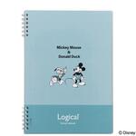 スイング・ロジカルWリングノート ディズニー オールドタイプ ナカバヤシ