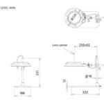フルスペクトルLED照明拡大鏡ENVL6K-B ARコートレンズ レンズクリーナーセット オーツカ光学