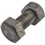 仮ボルト(カットボルト ナット付)(鉄/生地) 池田金属工業