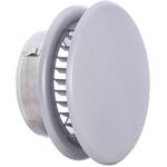 外壁用ステンレス製換気口 フラットカバー付換気口 ガラリ型 西邦工業