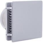 外壁用ステンレス製換気口 フラットカバー付換気口 角ガラリ型 防火ダンパー付 西邦工業