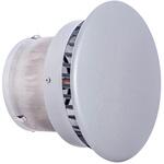 外壁用ステンレス製換気口 フラットカバー付換気口 ガラリ型 水切り付 耐外風 防火ダンパー付 西邦工業