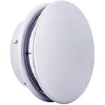 外壁用ステンレス製換気口 フラットカバー付換気口 大口径 金網型3メッシュ 西邦工業