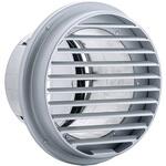 外壁用ステンレス製換気口 ベントキャップ 逆風防止ダンパー付 低圧損 西邦工業