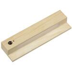 LEDナイトライト 人感&明暗センサー 高演色Ra95 木目調 オーム電機