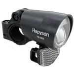YB-300 ハブダイナモランプ (省電力ハンドル・カゴ下用) 黒(-K) Hapyson