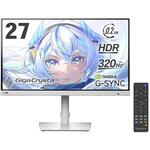 ゲーミング液晶ディスプレイ 27型/2560×1440/HDMI(HDCP 2.3)×2、DisplayPort(HDCP 2.3)×1/ホワイト/スピーカー：あり/WQHD対応27型ゲーミングモニター I ・O DATA(アイ・オー・データ)