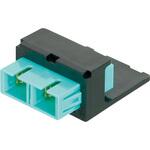 光ファイバー SCアダプタモジュール デュプレックス OM4 PANDUIT(パンドウイット)