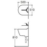 EA468ET-6 洗濯用流し エスコ