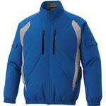 空調風神服 チタン加工長袖ブルゾン(24Vジャパンモデル プラズマクラスターハイパワーファンセット&バッテリーセット 2026)(KF96021) サンエス