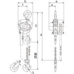 キトーマイティM3形 荷重保持試験データ表付き キトー