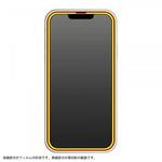RT-P33F/HGB iPhone 13 Pro Max ガラス 10H全面保護 反射防止/ブラック レイ・アウト