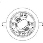 BVR4847 FR速結式ベース 埋込端子付コネクタなし Panasonic(パナソニック)