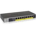 GS108LP-100AJS GS108LP ギガ8ポート PoE+(60.5W)対応 アンマネージスイッチ NETGEAR