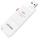 SSD-SCT2.0U3-WA PC対応 USB3.2(Gen2) TV録画 スティック型SSD 2TB ホワイト Type-C付属 BUFFALO(バッファロー)