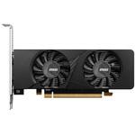 GeForce RTX 3050 LP 6G OC NVIDIA GeForce RTX 3050搭載グラフィックスカード/ロープロファイル対応/6GB GDDR6/デュアルファン/補助電源不要/消費電力70W/HDMI 2.1×2/DP1.4×1 MSI(エムエスアイ)