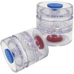 MCEフィルターカセット(サポートパッド付き・0.80μm・37mm・2ピース・従来型・バンド付き・50個入) SKC(環境測定)