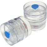 PTFEフィルターカセット(サポートパッド付き・1.00μm・37mm・3ピース・透明スチレン・従来型・バンド付き・50個入) SKC(環境測定)