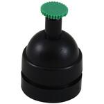 PTFEフィルターカセット(ポリエチレンサポート付き・1.00μm・25mm・2ピース・ゴブレット型・導電性ブラック・50個入) SKC(環境測定)