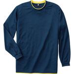 接触冷感レイヤード長袖Tシャツ 小倉屋