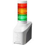 NHV6-3-RYG 音声対応ネットワーク制御信号灯 直径60mm/3段/赤黄緑/ACアダプタ付属 PATLITE(パトライト)