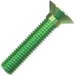 トップキャップ用カラーアルミボルト 30mm グリーン AVEDIO(エヴァディオ)