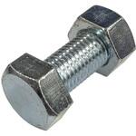 仮ボルト(カットボルト ナット付)(鉄/ユニクロ) 池田金属工業