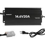 (IP65防水)12V 20A AC-DC リン酸鉄リチウムイオンバッテリー専用充電器 RENOGY JAPAN