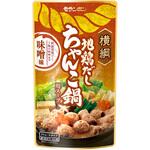 横綱 地鶏だし ちゃんこ鍋用スープ 味噌味 モランボン