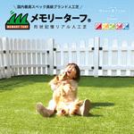 人工芝 形状記憶タイプ メモリーターフ25mm メモリーターフ