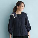 ENJOY EAZ1035  ミニスカーフ(リバーシブル) カーシーカシマ