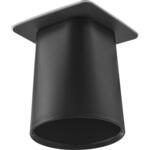 フィルムシート洗面戸棚下マグネットマウスウォッシュタンブラー タワー ブラック 山崎実業