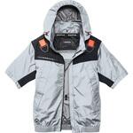 フーディ半袖ジャケット バートル